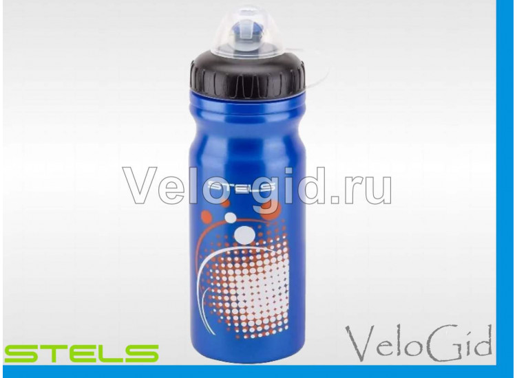 Бутылка для велосипеда Stels Blue 600 мл
